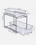 2-Tier Sliding Cabinet Organiser Carousel 9