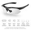 MTB Photochromic Cycling Mens Sunglasses Lightweight Eye-wear Carousel 3