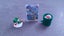 x3 Nintendo Super Mario Toys Carousel 1