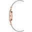 Anne Klein Dress Silver and Rose Gold Mesh Silver White Dial Women's Watch - ... Carousel 3