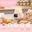 Mini Timer Clock Toaster Lamp Birthday Gifts for Teen Girls Boys Pink Carousel 2