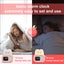Mini Timer Clock Toaster Lamp Birthday Gifts for Teen Girls Boys Pink Carousel 4