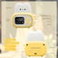 Mini Timer Clock Toaster Lamp Cute Night Light for Kids Yellow Carousel 3