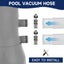 4 Pack Pool Pump Replacement Hose for Above Ground Pools White Carousel 3