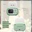 Mini Timer Clock Toaster Lamp Cute Night Light for Kids Green Carousel 3