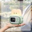 Mini Timer Clock Toaster Lamp Cute Night Light for Kids Green Carousel 6