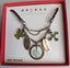 Vintage Liz Claiborne Semi Precious Inspirational Charm Necklace Carousel 1