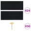 Insect Door Curtains 2 Pcs With Magnet Blocks Black 220X100 Cm Toalni Carousel 3
