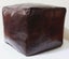 PREMIUM Handcrafted Moroccan Leather Pouf Carousel 1