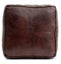 PREMIUM Handcrafted Moroccan Leather Pouf Carousel 2