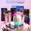 Mini Karaoke Machine with 2 Microphones Karaoke Gifts for Boys Girls Pink Carousel 1