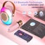 Mini Karaoke Machine with 2 Microphones Karaoke Gifts for Boys Girls Pink Carousel 6
