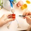 4 Pcs Diy Unfinished Dolls Shapeable Wooden Robot Toys Educational Toys Paintin Carousel 2