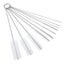 NEW 10Pcs White Nylon Straw Cleaners Cleaning Brush Drinking Pipe Cleaners Carousel 1