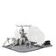 Umbra UDry Dish Rack with Dry Mat Charcoal Carousel 3