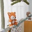 Living Textiles Baby Childrens Musical Fabric Mobile Play Set Forest Retreat Carousel 6