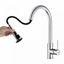Pull Out LCD Display Kitchen Laundry Sink Mixer Tap Faucet Carousel 10