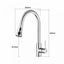 Pull Out LCD Display Kitchen Laundry Sink Mixer Tap Faucet Carousel 20