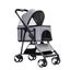 Large Pet Stroller Dog Cat Travel Carrier Pram Foldable Pushchair Outdoor Carousel 1