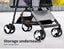 Large Pet Stroller Dog Cat Travel Carrier Pram Foldable Pushchair Outdoor Carousel 10