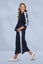 Elm Sloane Fleece Crew with Grey Marle Trim Navy Carousel 3
