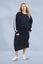 Elm Sloane Fleece Crew with Grey Marle Trim Navy Carousel 4