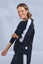 Elm Sloane Fleece Crew with Grey Marle Trim Navy Carousel 8