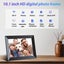 Digital Picture Frame WiFi 10.1 inch Touch Screen Electronic Photo Frame Carousel 8