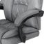 Executive Office Chair Fabric Recliner Grey Office Chairs Artiss Carousel 4