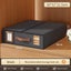 Elosung 2 Pcs Black Non Woven Fabric Storage Box With Lid Transparent Moisture P Carousel 2