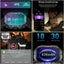 Elosung Black Rugged Smart Fitness Watch Waterproof Multi Sport Modes And Health Carousel 4