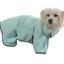 Elosung 2Pcs Size Green Soft Absorbent Dog Bathrobe Towel Cozy Pet Drying Wrap F Carousel 1