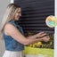 Self-adhesive Blinds Window Shades Blackout Pleated Curtains Cordless Paper Carousel 5
