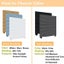 Self-adhesive Blinds Window Shades Blackout Pleated Curtains Cordless Paper Carousel 7