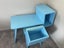 Blue Animal shaped table and chair with storage Carousel 3