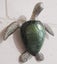 Turtle, jade and silver coloured finish, can be wall hung or free standing. Carousel 5