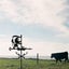 Metal wind vane, Outdoor Stainless Steel Weather Vane Yard weathervane Directi Carousel 3