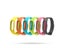 Strap For Xiaomi Mi Band 2 Colorful Wristband Silicone Strap For MIBAND 2 Carousel 6