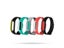 Strap For Xiaomi Mi Band 2 Colorful Wristband Silicone Strap For MIBAND 2 Carousel 7