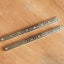 1Pair Drawer Steel Ball Rail Slide Drawer Ball Guide Two Sections 17mm Wide Carousel 5