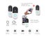 B50 WIFI Smart Visual Doorbell Two-way Intercom PIR Night Vision Long Carousel 5