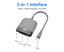 DJ1021 Docking Station 3-in-1 4K Resolution Portable HDMI-compatible P Carousel 6