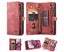 CaseMe iPhone Detachable Case Leather Zip Wallet Cover Apple - Red, iP Carousel 1