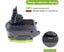 V6 Battery Adapter for Ryobi 18V Lithium ion Battery Converter to for Carousel 5