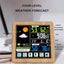 Digital Wireless Multi-Functional Weather Clock Colour Screen Creative Carousel 8