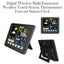 Digital Wireless Multi-Functional Weather Clock Colour Screen Creative Carousel 9