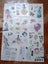 100 pc scrapbook stickers / PET stickers Carousel 7
