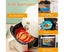 2Pcs 7.8inch Reusable Air Fryer Silicone Pot Silicone Air Fryer Liners Carousel 6