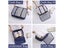 8Pcs Waterproof Travel Luggage Bags Clothes Packing Cube Organizer (Blue) Carousel 3