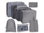8Pcs Waterproof Travel Luggage Bags Clothes Packing Cube Organizer (Blue) Carousel 12